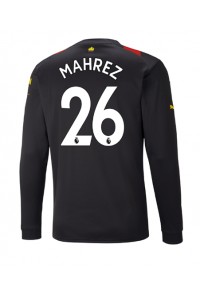 Manchester City Riyad Mahrez #26 Fotballdrakt Borte Klær 2022-23 Lange ermer